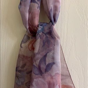 Scarf, Basha, Made in Italy, 60” long, 15.5” wide